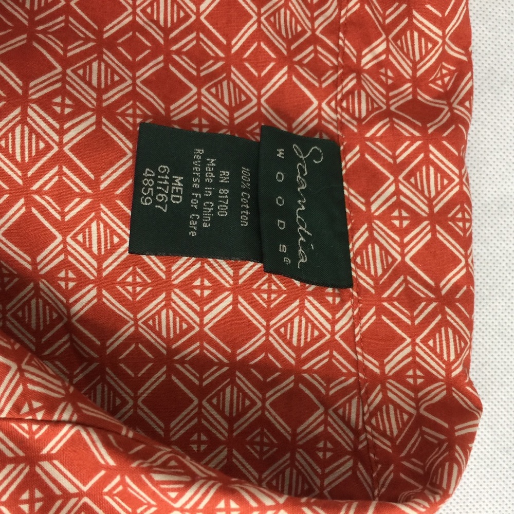 Scandia Woods Short Sleeve Shirt Sz M - Picture 3 of 3